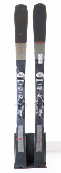 Used 2021 Line Blade Demo Ski with Marker Griffon 13 Bindings Size