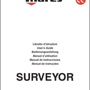 Mares Surveyor Scuba Dive Computer Instruction Manual Printed
