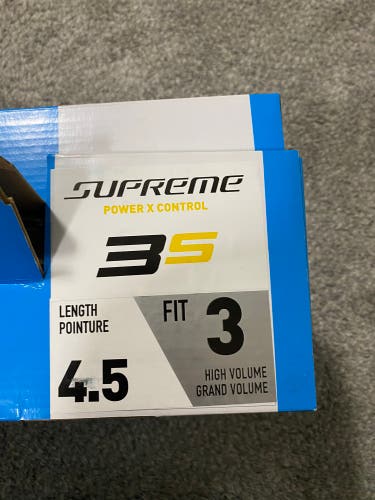 Bauer Supreme 3S hockey skates size 4.5 fit 3