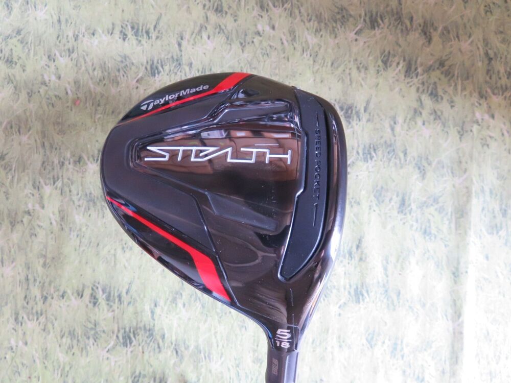 TOUR ISSUE * TaylorMade STEALTH 18* 5 Wood Tour AD IZ 7 STIFF #GX
