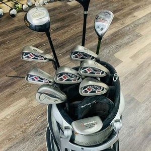 Complete Set of PING Golf Clubs + Bag - Regular Flex, G15