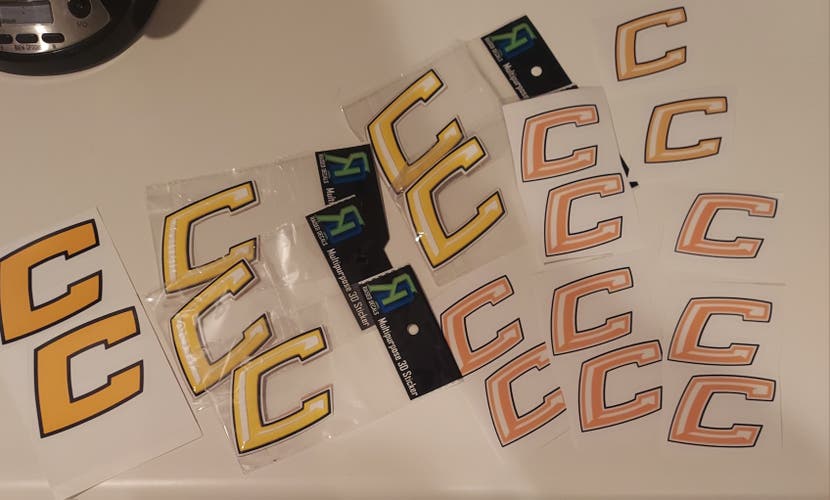 Helmet Decals Canes Baseball