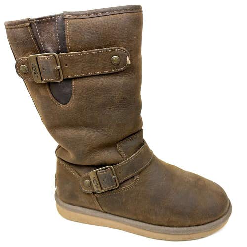 UGG Australia Sutter Boots Toast Brown Water Resistant Size 6 1005374