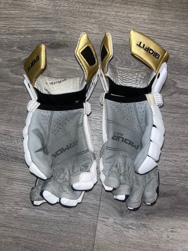 Navy Lacrosse Under Armor Gloves