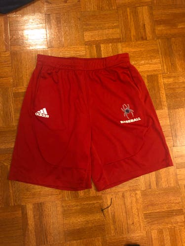 Red Large Men's Adidas Shorts