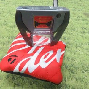 NEW * Taylormade SPIDER GT SILVER Short Slant 35" Putter + HC .. #GX