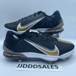 Nike Force Zoom Trout 7 Pro Baseball Cleats Metal Black Gold CQ7224-012 Men’s Size 11.