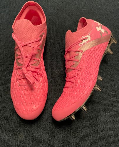 Under Armour Clone Magnetico Pro FG “Pink” Soccer Cleats Size 8.5