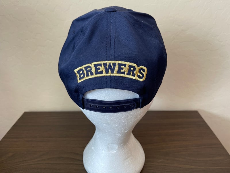 OFFICIAL MLB Apparel Milwaukee Brewers KIDS Adjustable BASEBALL