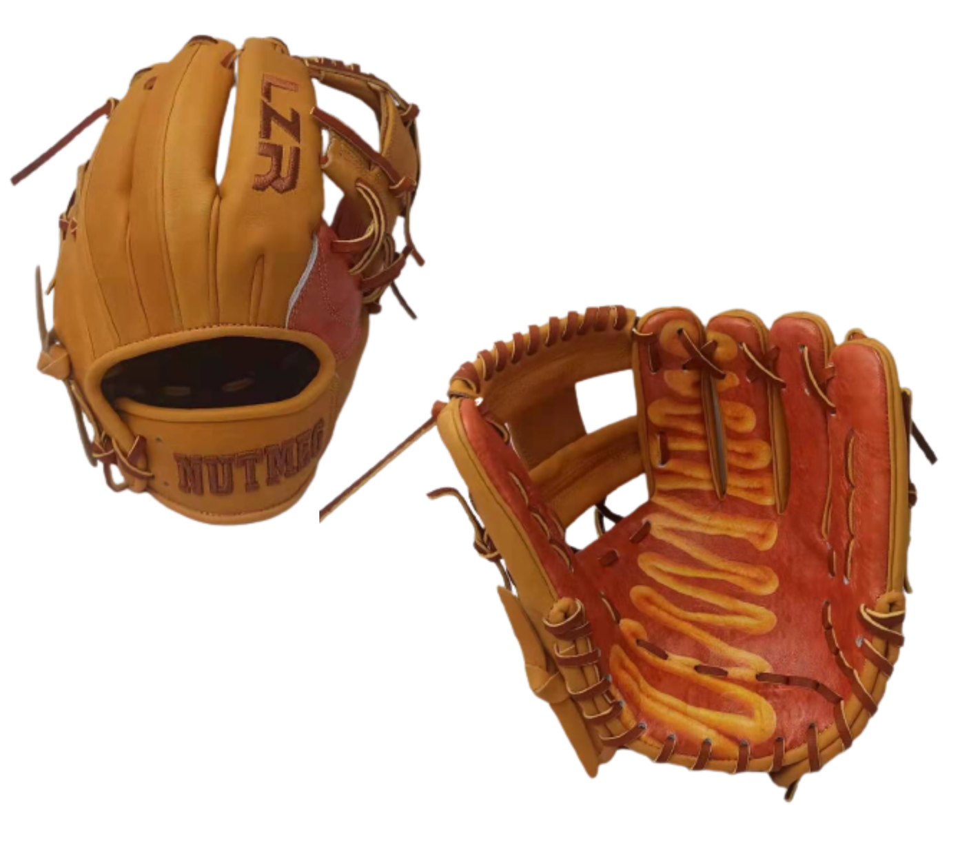 New - Lazer Pro Sports / Nutmeg Sporting Goods - "Nutmeg's Famous" Hot Dog Glove: 11.5"