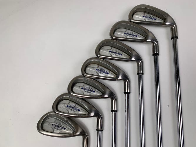 Callaway X-14 Iron Set 3-PW (No 7 Iron) Regular Steel Mens RH