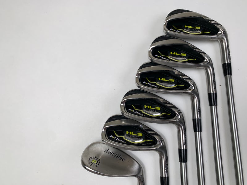 Tour Edge Hot Launch 3 Iron Set 6-PW+SW jTour Edge Hot Launch 3 Seniors RH