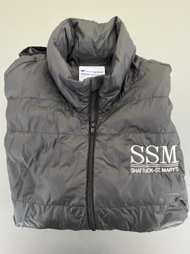 Shattuck St Mary’s Large lightweight puffer Hockey jacket MacKinnon Toews Crosby