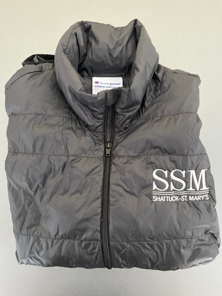 Shattuck St Mary’s Large lightweight puffer Hockey jacket MacKinnon Toews Crosby