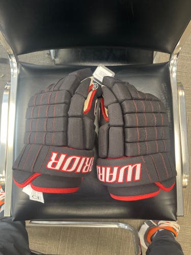 Warrior 13" Black & Red Remix Gloves