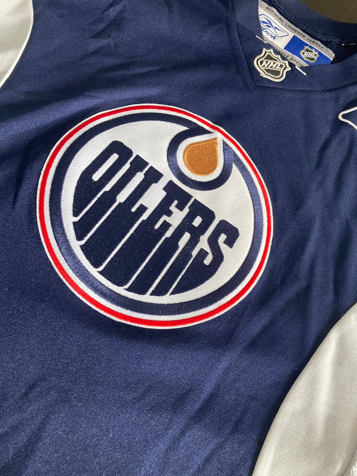 Reebok NHL Replica Hockey Jersey - Edmonton Oilers