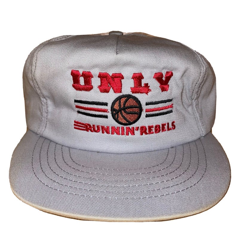 Vintage University Of Nevada, Las Vegas UNLV Runnin Rebels Twill Snapback  Hat