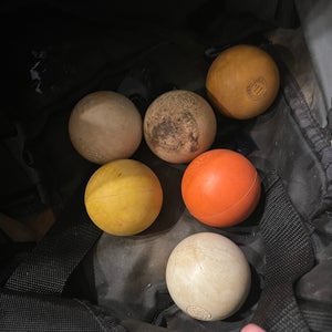 Lot of 6 balls lax Lacrosse