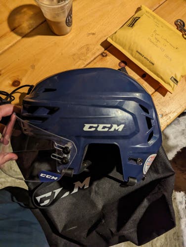 Used Large CCM Tacks 710 Helmet