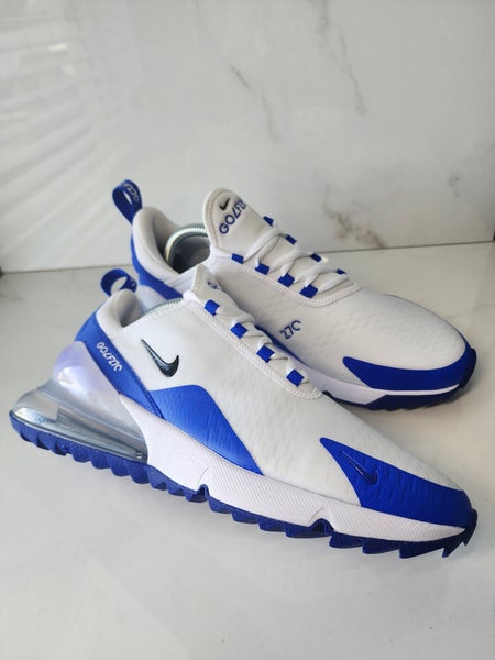 Nike Air Max 270 Men's Golf Shoes White / Racer Blue