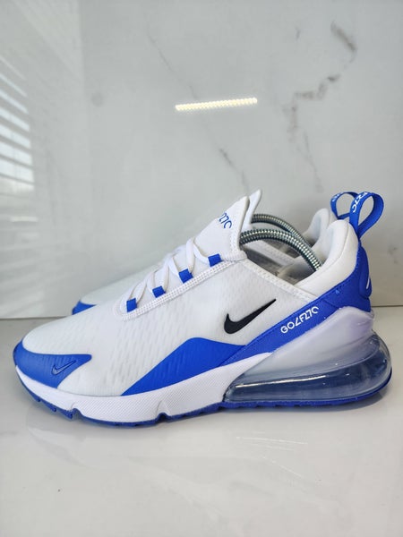 Nike Air Max 270 Men's Golf Shoes White / Racer Blue