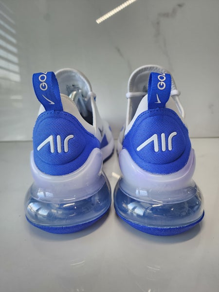 Nike Air Max 270 Men's Golf Shoes White / Racer Blue