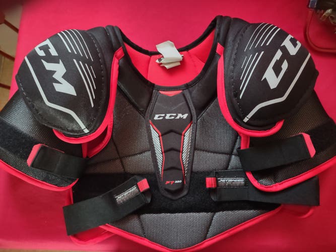 Used Senior Medium CCM JetSpeed FT350 Shoulder Pads