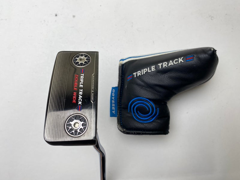 Odyssey Triple Track Double Wide Putter 33" Mens RH HC