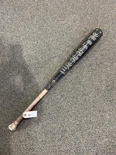 Used BBCOR Certified Warstic Bonesaber Alloy Bat -3 30.5OZ 33.5"