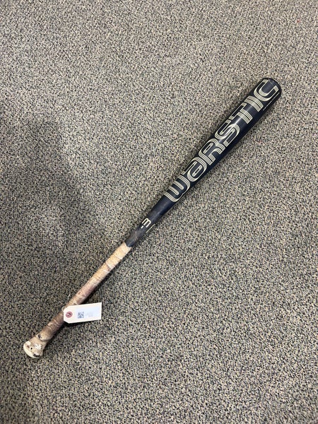 Used BBCOR Certified Warstic Bonesaber Alloy Bat -3 30.5OZ 33.5"