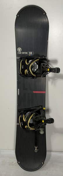 Used Flow Rhythm 130cm Snowboard With Bindings (SNB99 Used Flow Rhythm 130cm Snowboard With Bindings (SNB99