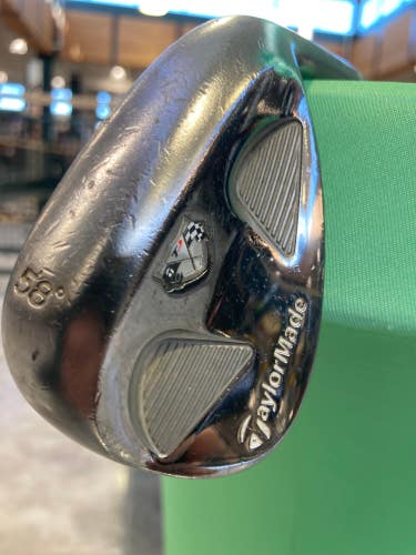 Used Men's TaylorMade rac Right Wedge Wedge Flex 58 Steel