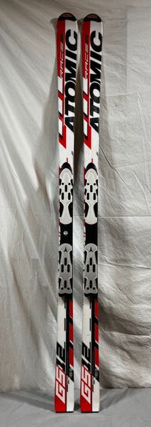 Atomic Race GS 12 183cm 104.5-67.5-88 r=21m Giant Slalom Skis w