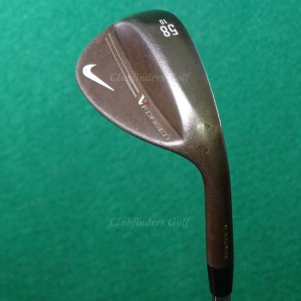 Nike Vr Wedges Nike VR Forged Raw M-Bounce 58-10 58° LW Lob Wedge Dynamic  Gold