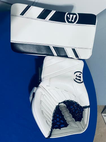 Warrior Pro glove and blocker
