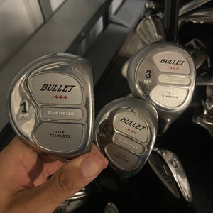 Bullet Golf 444 Golf Clubs 3 Pc Set In Right