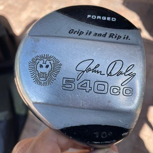 John Daly 540cc Driver 10 Deg Graphite Shaft mid fern flex in RH
