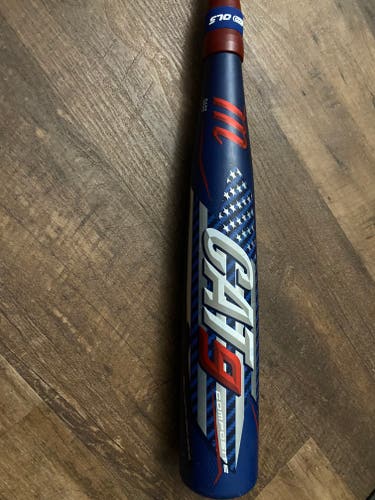 Used USSSA Certified 2022 Marucci Composite Cat 9 Composite Bat (-10) 17 oz 27"