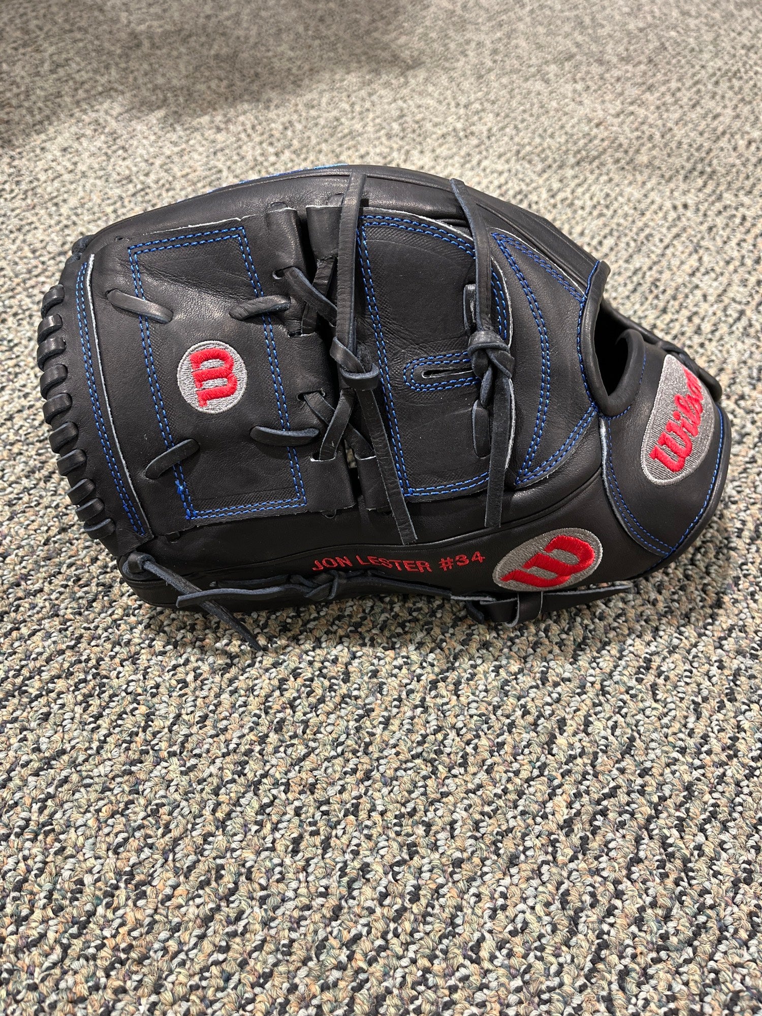 New Wilson A2000 Jon Lester Pro Spec Left Hand Throw Outfield Baseball Glove  12.5