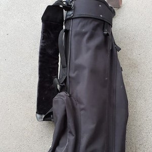 FULL SET MEN'S GOLF CLUBS 4 WOODS 9 MATCH IRON CART BAG PUTTER & EXTRAS EXCELL