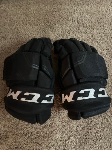 NHL Used CCM 13" Pro Stock HGQL Gloves