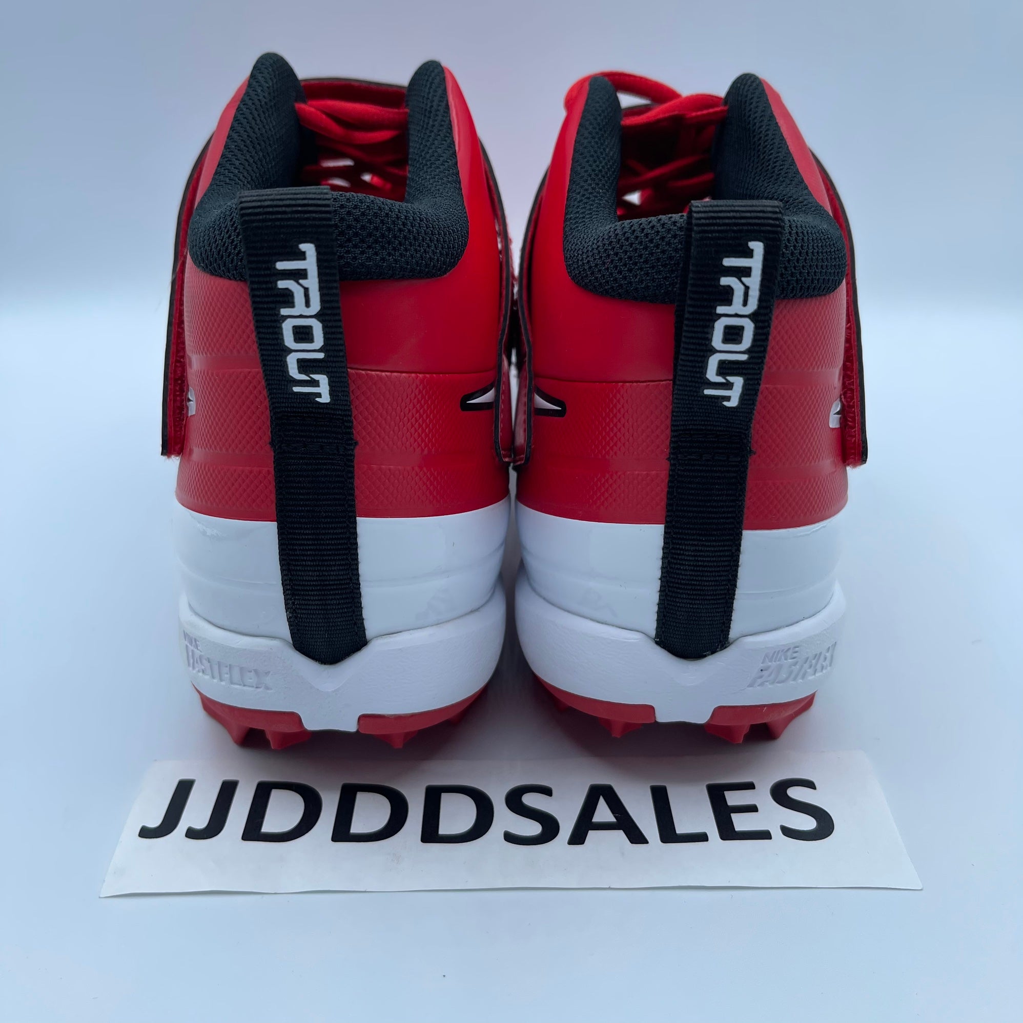 Nike Shoes Mens 10.5 Cleats Baseball Low Lace Up Sport Athletic Keystone Red Nike Force Trout 9 Keystone Low Rubber Baseball Cleats main image 2