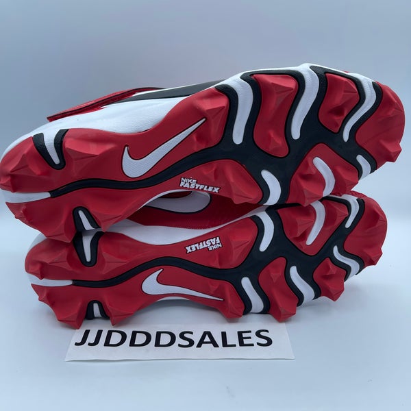 Nike Force Trout 7 Keystone Baseball Cleats University Red Black CT0831-602  Men's Size 12.5 NEW.