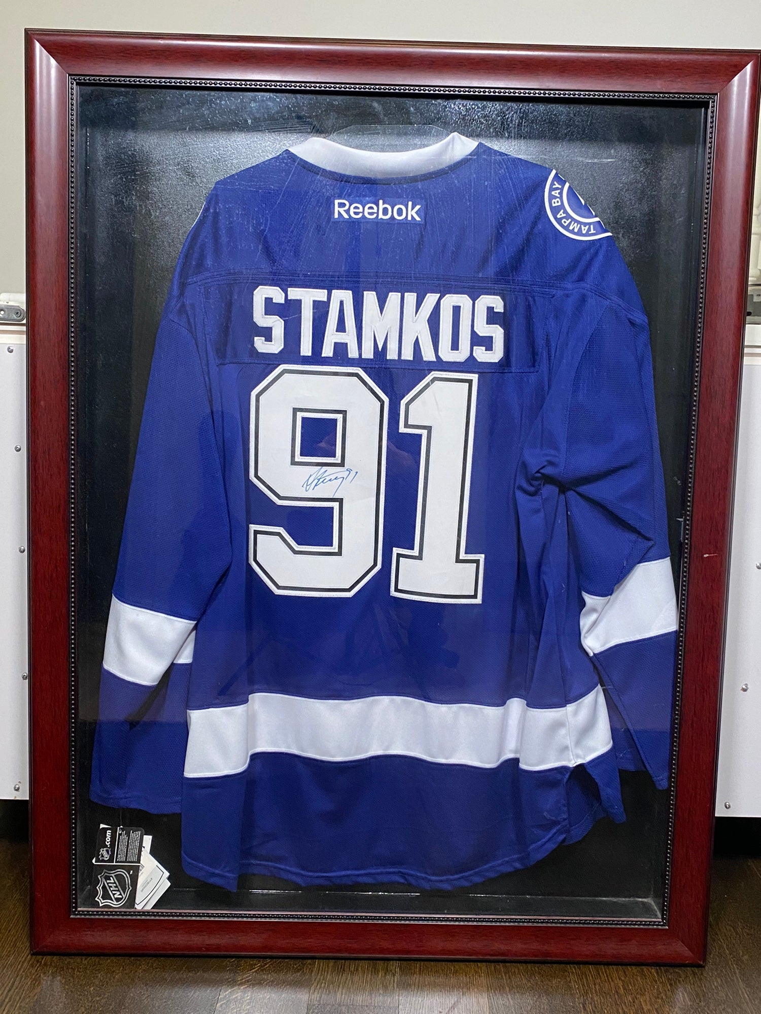 Steven Stamkos Autographed Tampa Bay Lightning Hockey Reebok