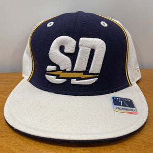 San Diego Chargers Hat Fitted 7 1/4 Cap NFL Football Reebok Men Vintage SD NWT