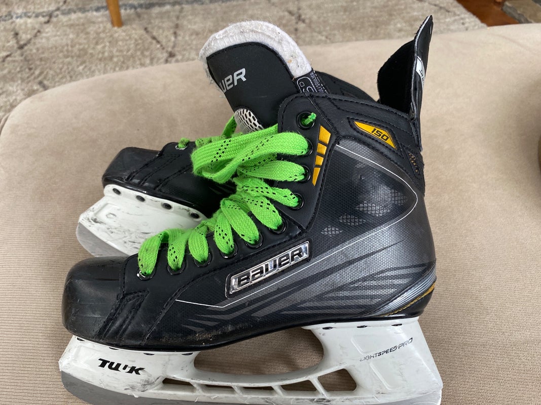 Used Bauer Regular Width Pro Stock Size 6 supreme 70 Hockey Skates