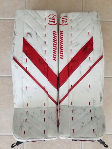 Warrior Ritual G4 Goalie Leg Pads, Size 31+1" Intermediate