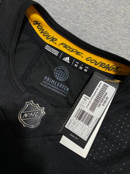 adidas Authentic Toronto Maple Leafs x drew house Alternate Blank Jersey -  Black