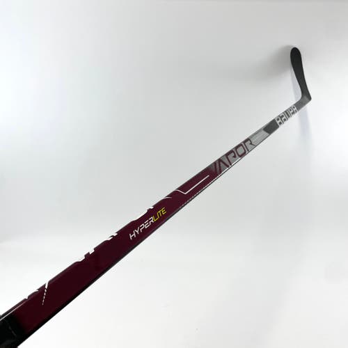 Repaired Left Handed Maroon Bauer Vapor Hyperlite | 95 Flex | P28 Curve | Grip | #E230
