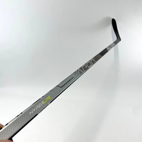 Repaired Left Handed Silver Bauer Vapor Hyperlite | 82 Flex | P46 Curve | Grip | #E235